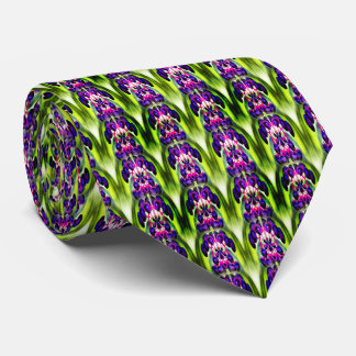Corbata Resumen Purple Berries Design