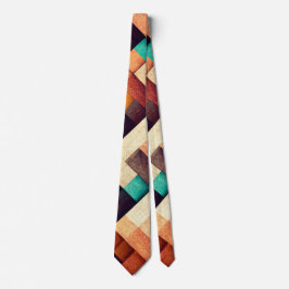 Corbata Resumen Tejidos De Madera