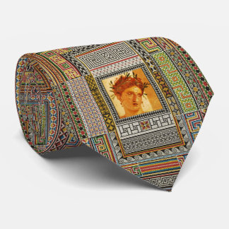 CORBATA RETRATO DE MUJER ROMANA ANTIGUA CON MOSAICOS POMPE