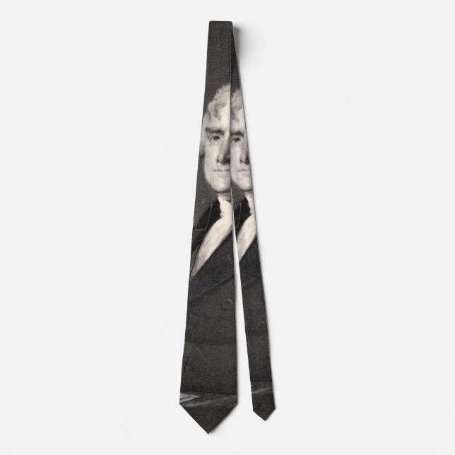 Corbata Retrato de Thomas Jefferson (Anverso)