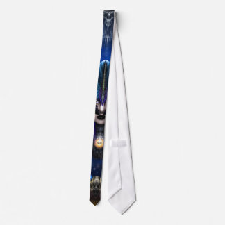 Corbata Retrato RB azul de la sombra de Taidushan Sai