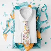 Retro Autumn Circles Big