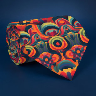Corbata Retro Clásica Personalizada de los 70