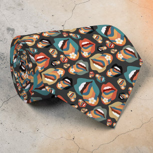 Corbata Retro Clásica Personalizada de los 70