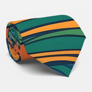 Corbata Retro Grooves Cuello
