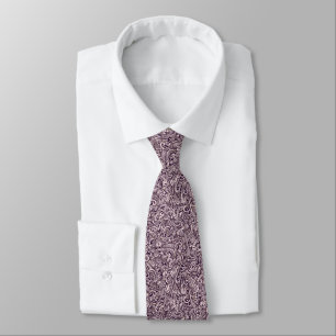 Corbata Retro Hipster De Rosa