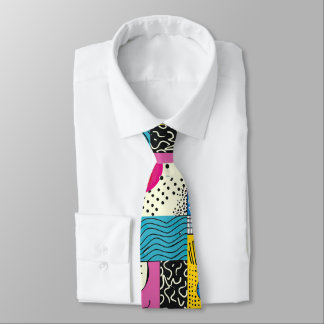 Corbata Retro Personalizada de los 80 – Moda Elega