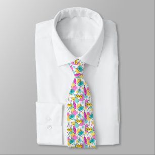 Corbata Retro Tree Baubles Multi-tie