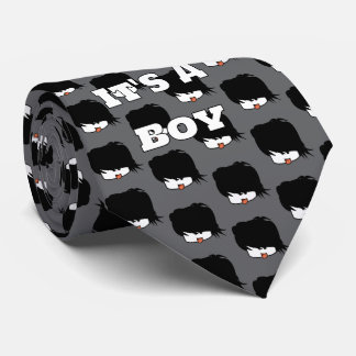 Corbata Revelación de género de niño ultra lindo Anime niñ