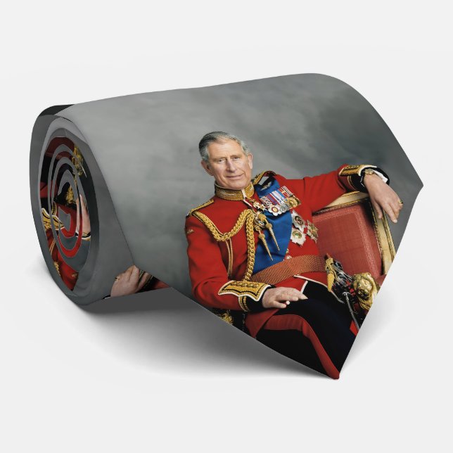 Corbata Rey Carlos III (Enrollado)