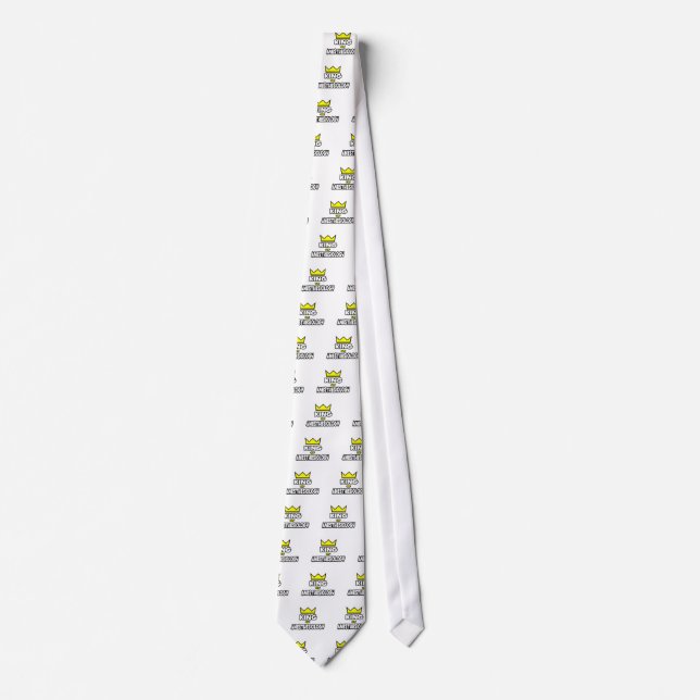 Corbata Rey de Anestesiología (Anverso)
