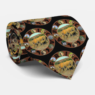 Corbata Rhino Reeds Africa Circle Nece Tie