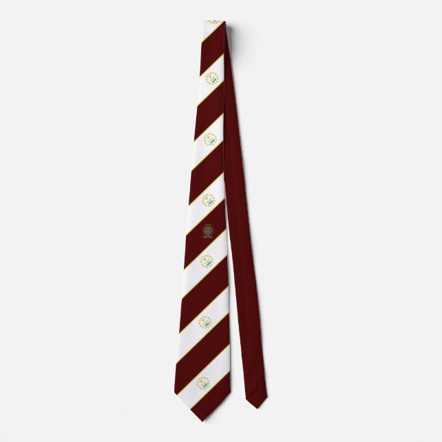 Corbata Rhode Island raya la bandera (Anverso)