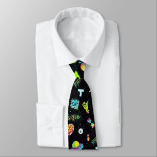 Corbata RICK AND MORTY™   Psychedelic Season 3 Pattern