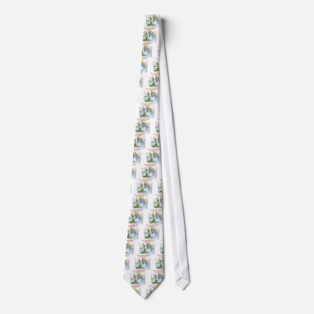 Corbata Rick London Divertido Trump Tiburón (Anverso)