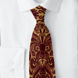 Corbata Ricos renacimientos de oro de Borgoña