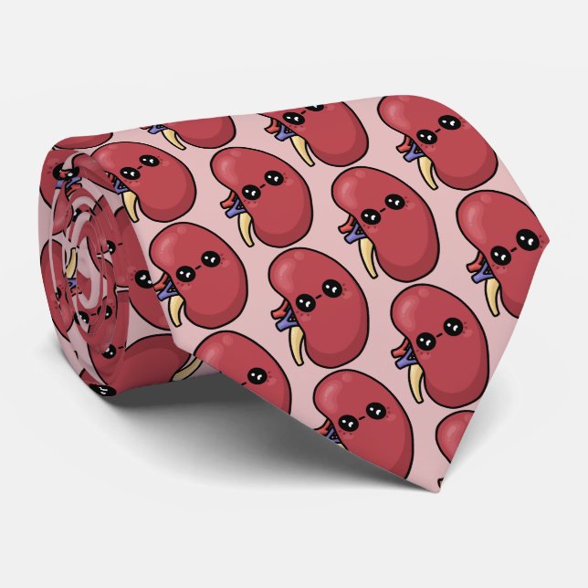Corbata Riñón Adorable - Biología Humana (Enrollado)