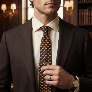 Corbata Ritmo Boomerang de mediados de siglo