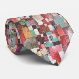 Corbata Ritmo de Color – Cuadrícula de Arte Abstracto