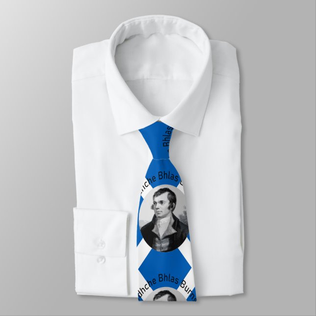 Corbata Robbie Burns - En gris Oidhche Bhlas Burns (Atado)