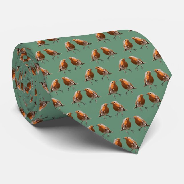 Corbata Robin Frenzy Tie (Verde) (Enrollado)