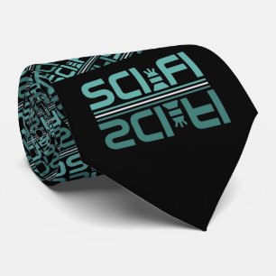 Corbata Robot de ciencia ficción