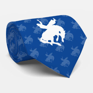 Corbata Rodeo Cowboy | azul profundo