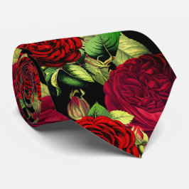 Corbata Roja de Rosa / Padrinos