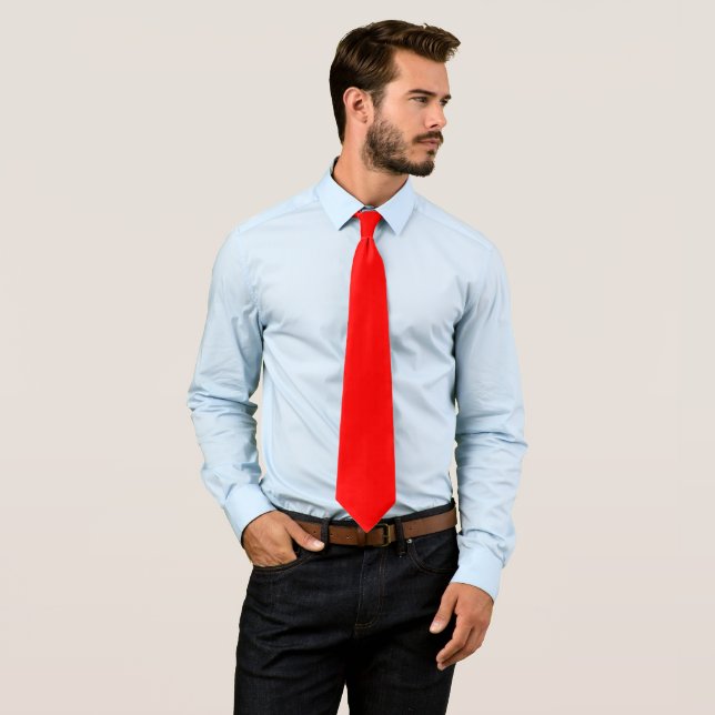 Corbata Rojo Brillante Romántico (In situ)