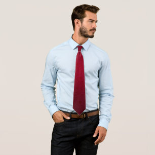 Corbata Rojo sobre rojo Fancy Swirls Patrón de estilo