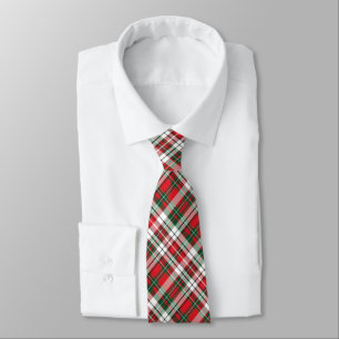 Corbata Rojo, verde y blanco
