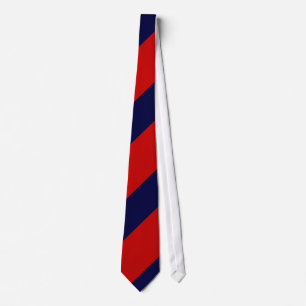 Corbata Rojo y azul