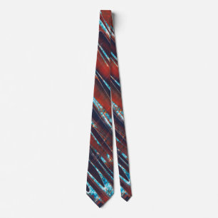 Corbata Rojo y Azul angulado