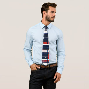 Corbata Rojo y Azul del 4 de Julio