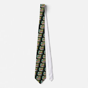 Corbata Rollo de antaño de N de la roca