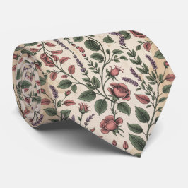 Corbata Romantic Botanical Roses