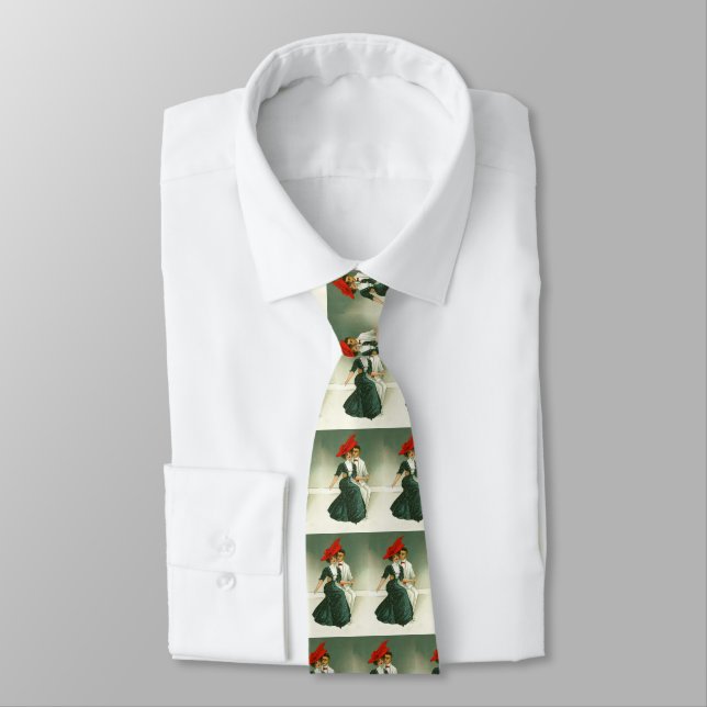 Corbata Rompecabezas festivo (Atado)