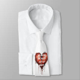 Corbata Romperemos las reglas pero no el lazo del corazón