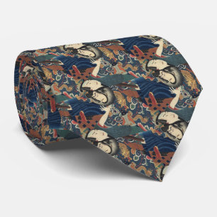Corbata ronin bushido espada pelea samurai japonés
