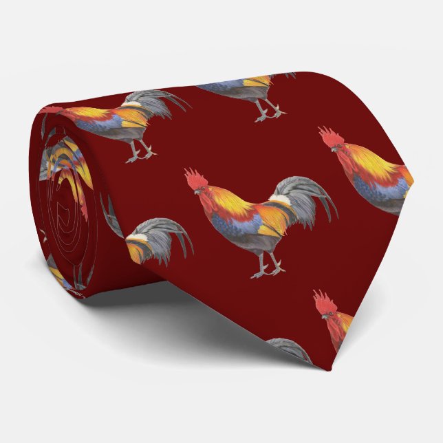 Corbata Rooster (Enrollado)