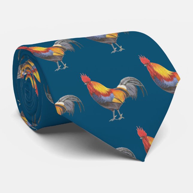 Corbata Rooster (Enrollado)