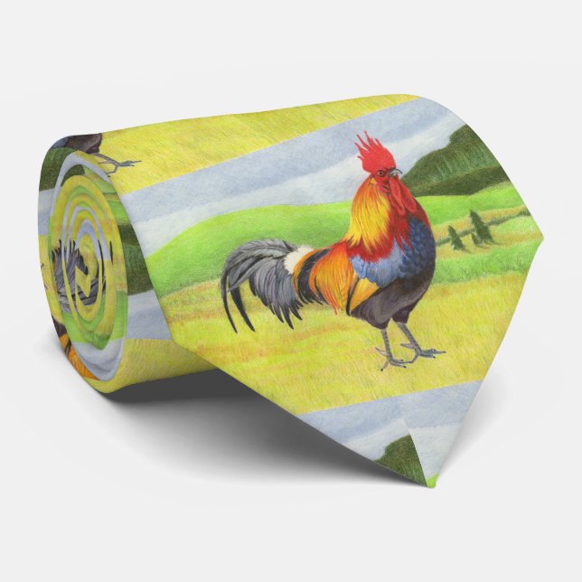 Corbata Rooster (Enrollado)