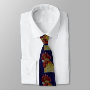 Corbata Rooster: Cabeza estilo libre