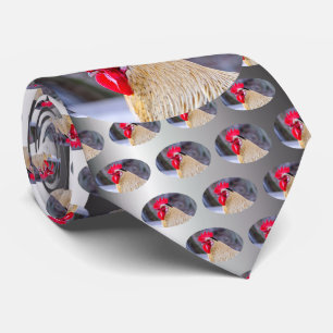 Corbata Rooster con Cockscomb