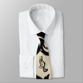 Corbata Ropa de cuello de cola de Fox