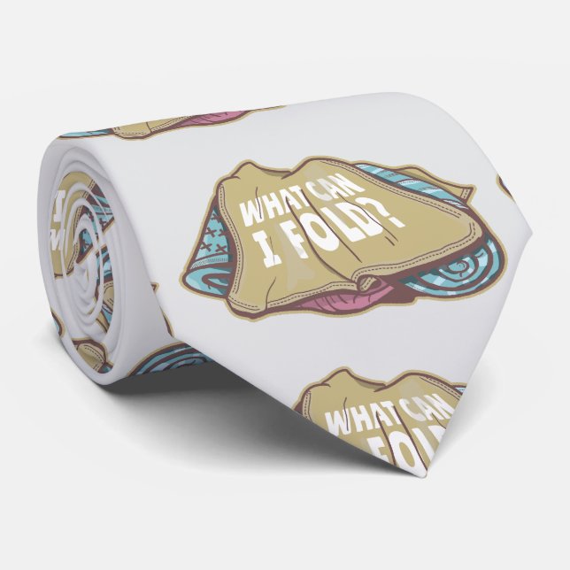 Corbata Ropa plegable, día de lavandería (Enrollado)