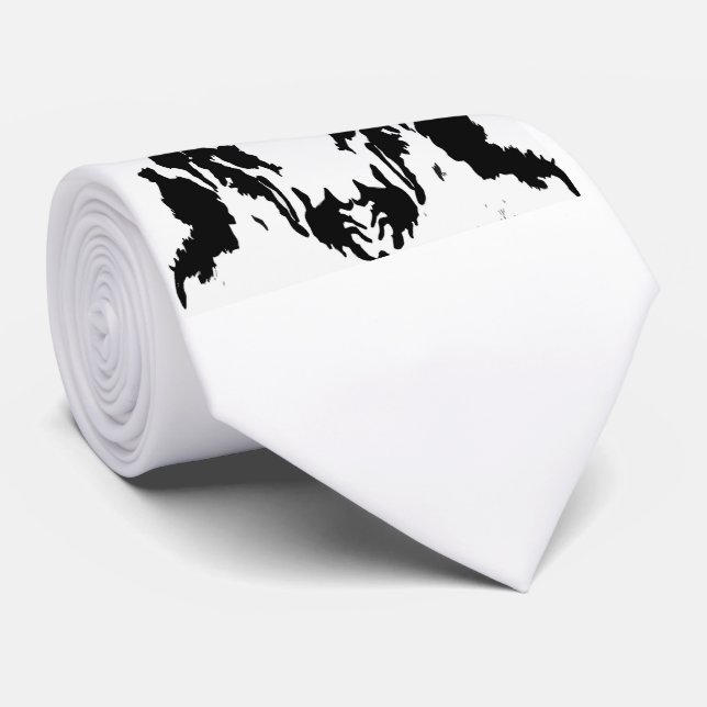 Corbata Rorschach (Enrollado)