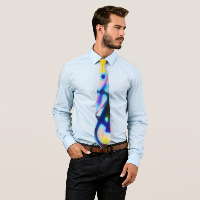 Corbata Rorschach Test Necktie (In situ)