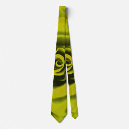 Corbata Rosa amarillo grande
