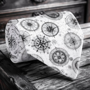 Corbata Rosa de brújula náutica